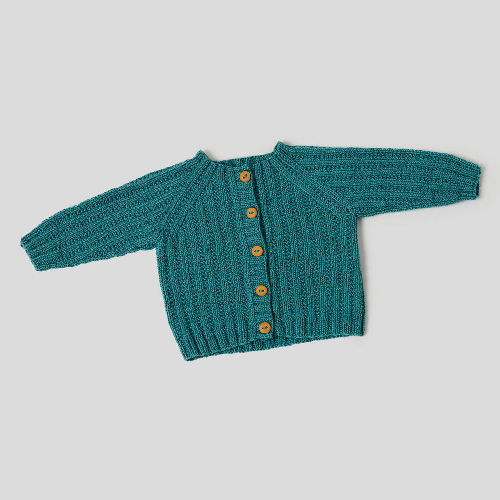 OPSKRIFT: Eldey Strik Cardigan Baby