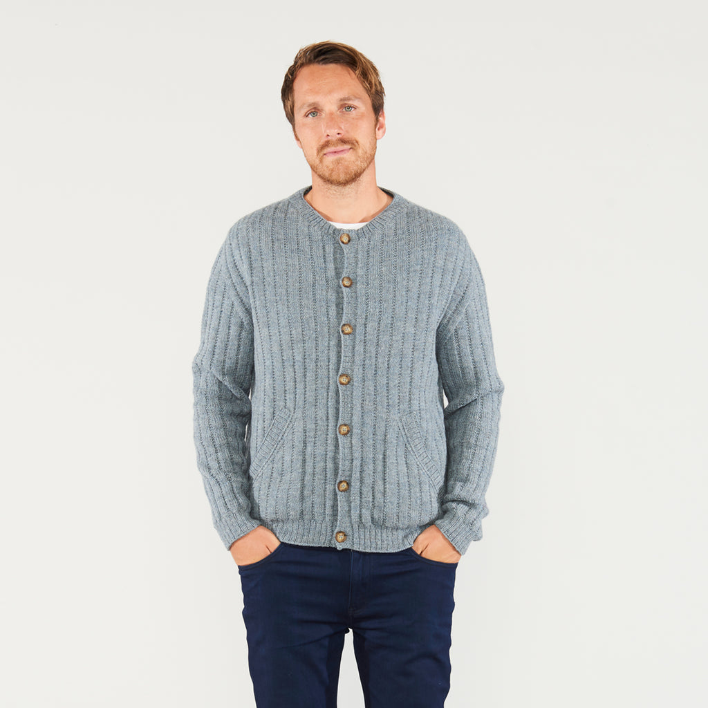 OPSKRIFT: Eldey Strik Cardigan Mand