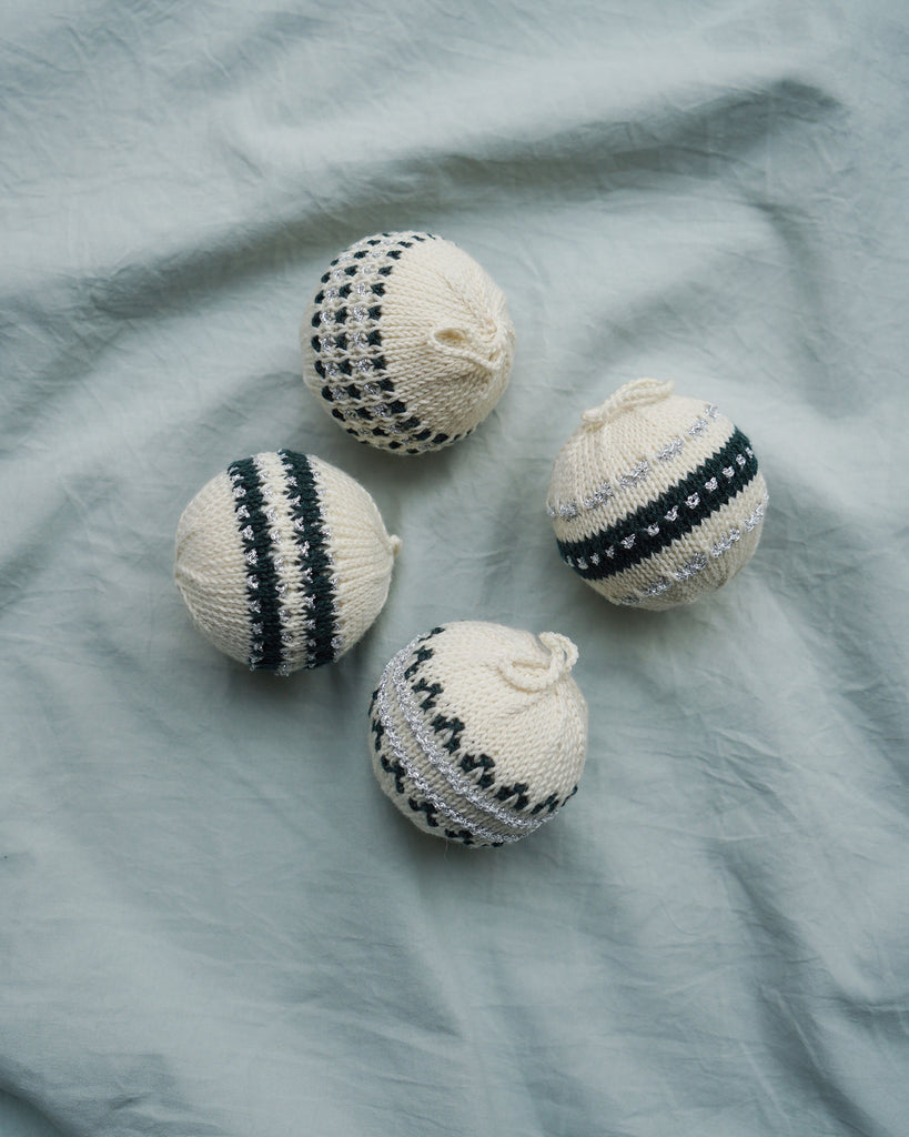 KIT: Halmø Strik Julekugler