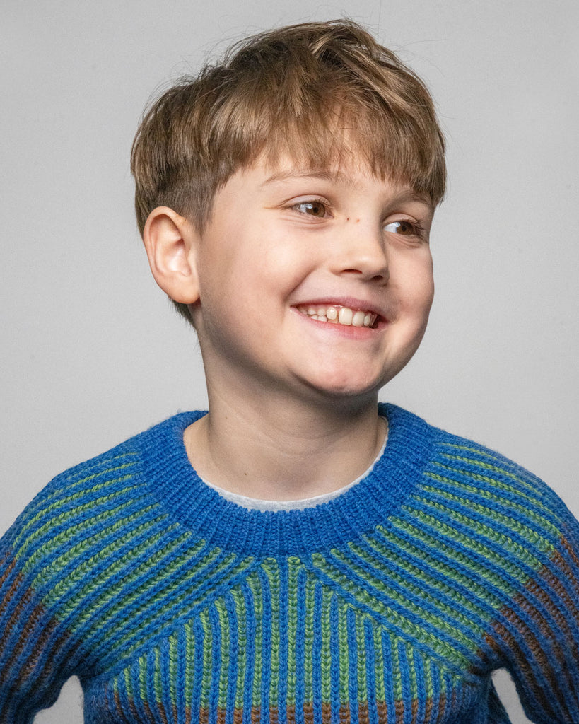 KIT: Karrat Strik Sweater Barn