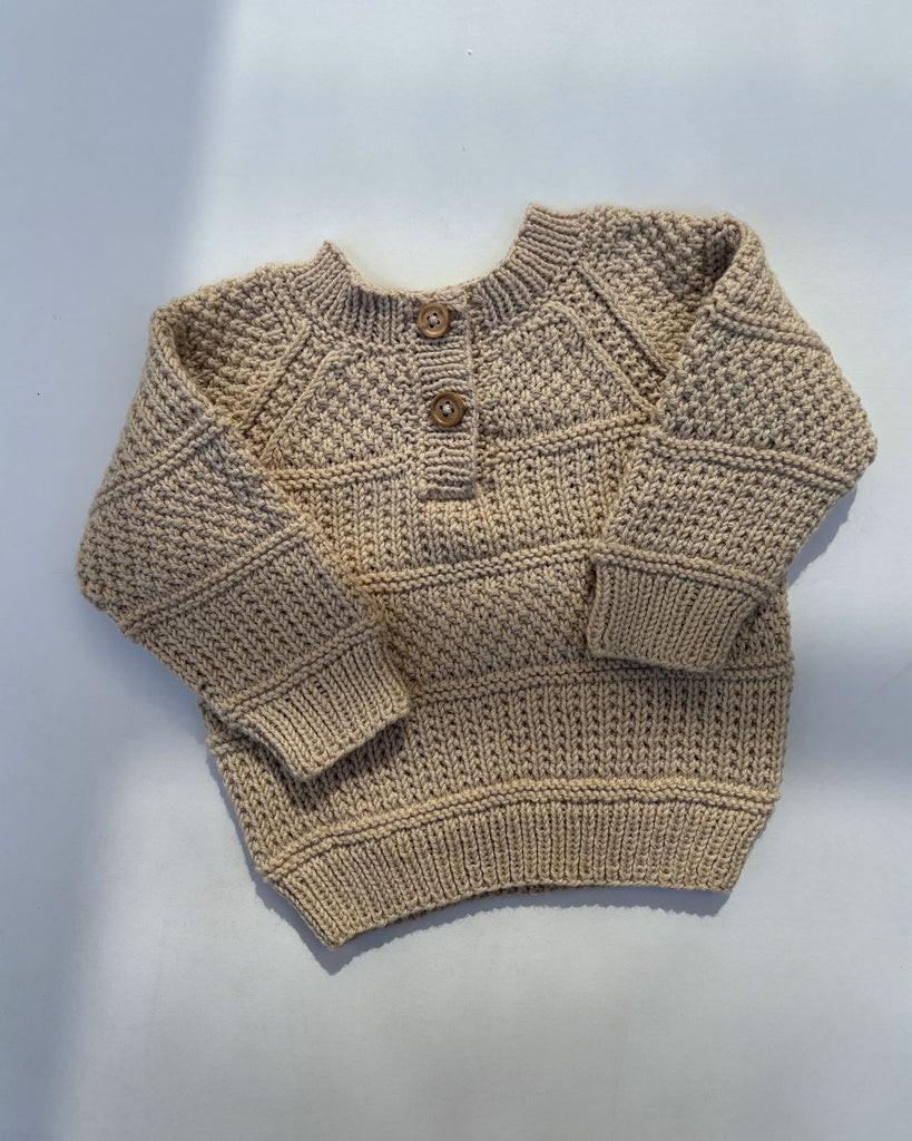 OPSKRIFT: Mykines Strik Bluse Baby