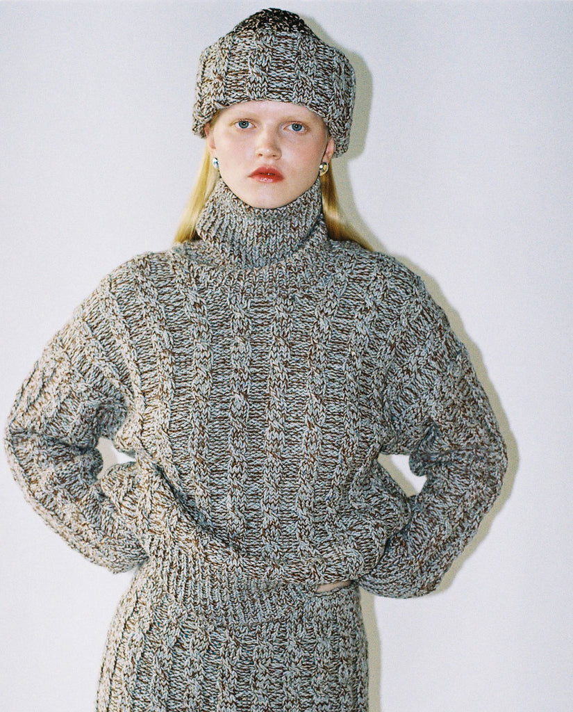 OPSKRIFT: Tondo Strik Mono Sweater