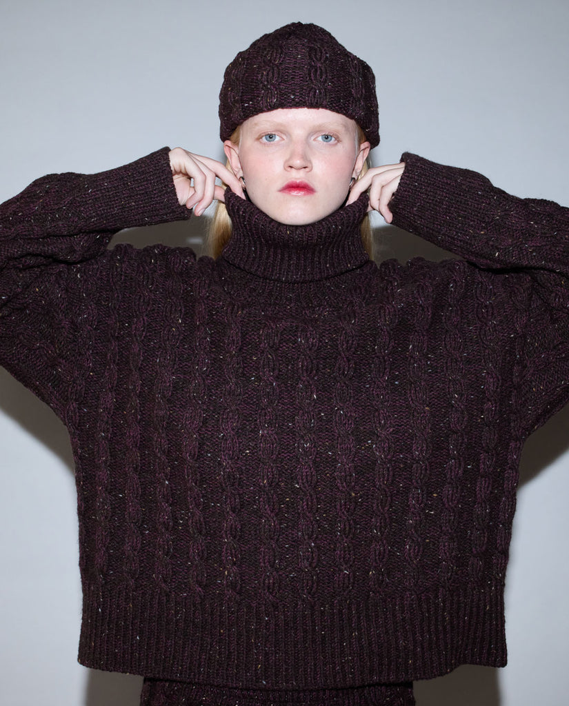 OPSKRIFT: Tondo Strik Mono Sweater