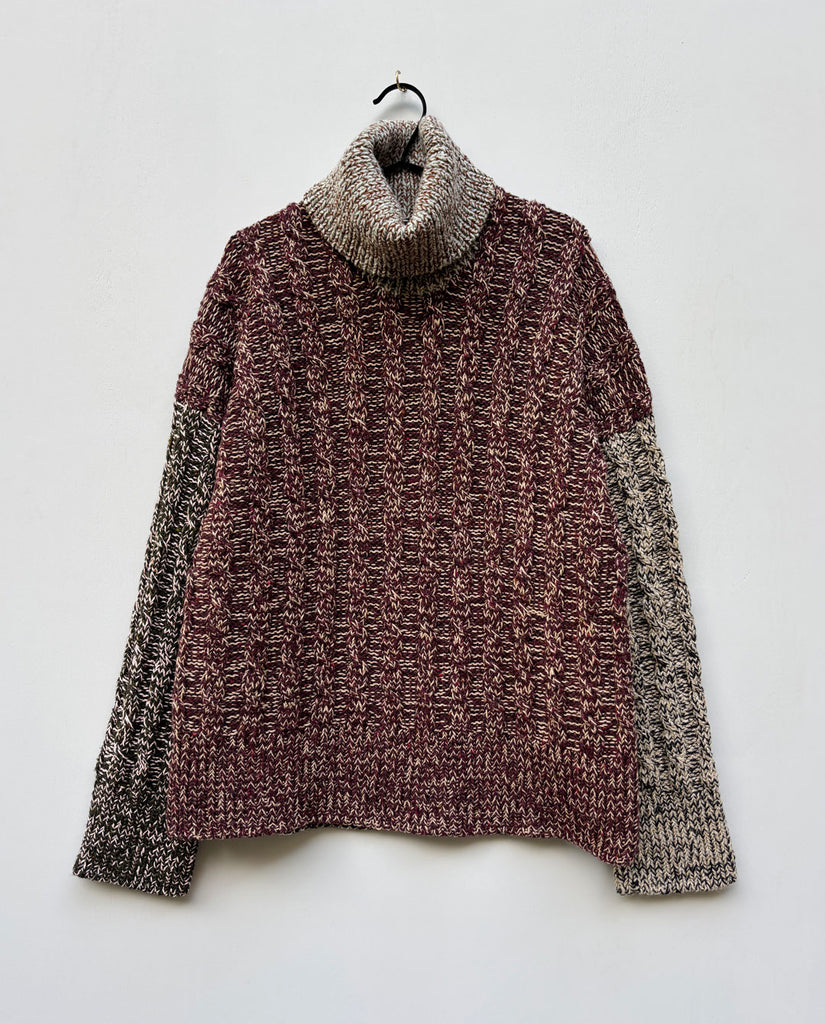 OPSKRIFT: Tondo Strik Multi Sweater