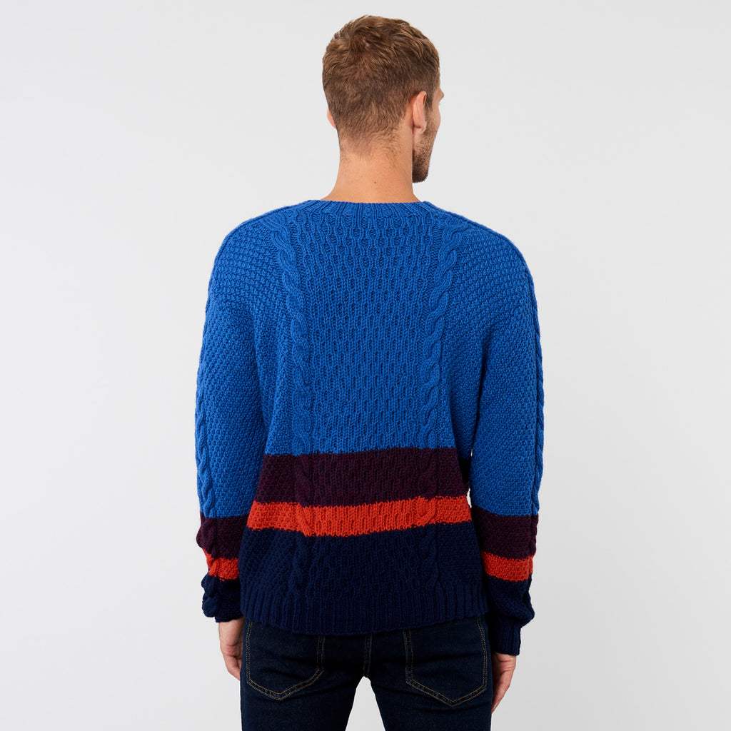 ÆRØ STRIK SWEATER HERRE