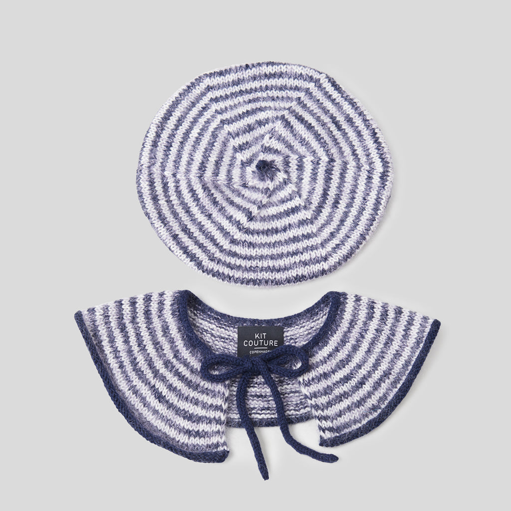 KIT: Langøya Strik Baret & Krave Barn