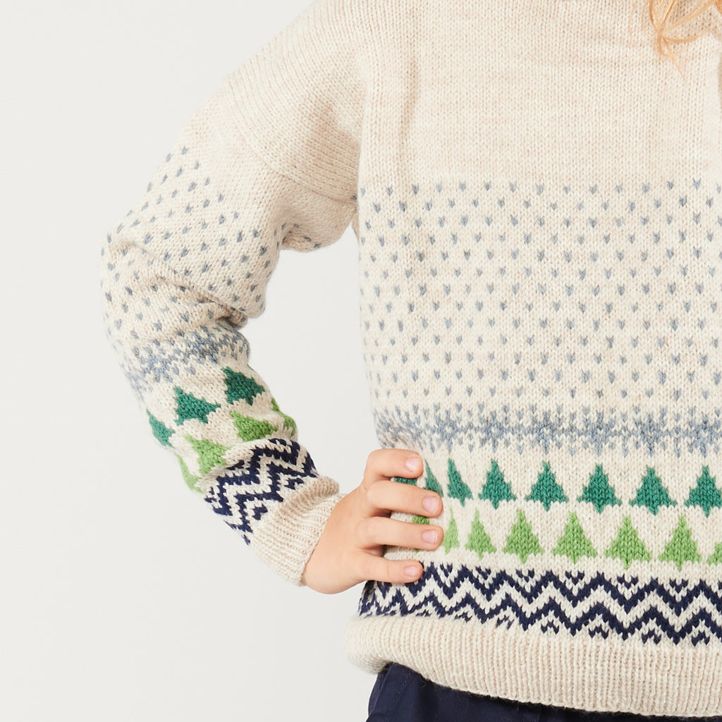 OPSKRIFT: Aluk Strik Sweater Barn