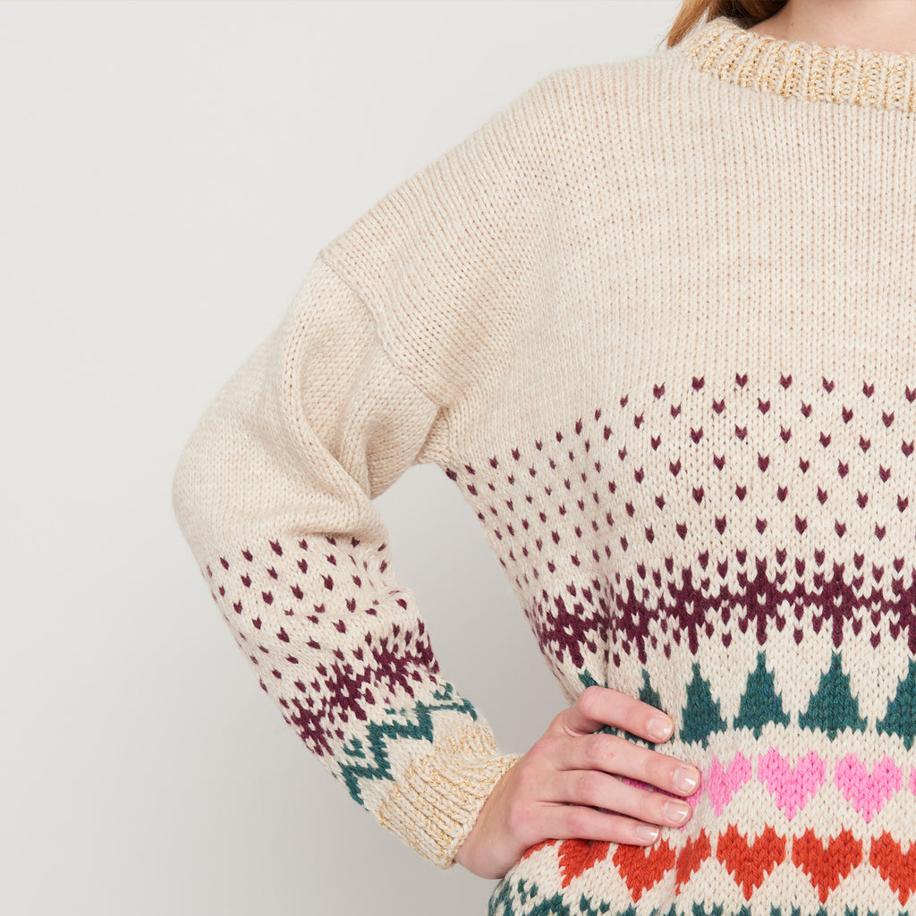 OPSKRIFT: Aluk Strik Sweater