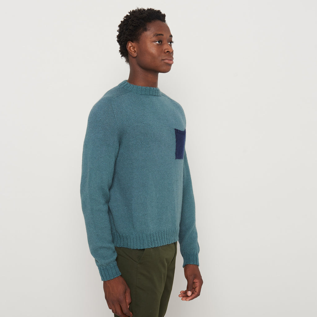 KIT: Barsø Strik Bluse Mand