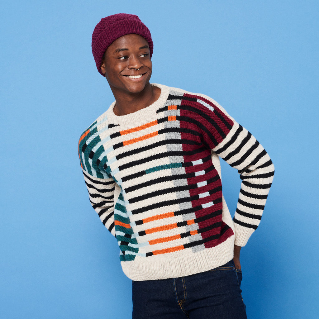 KIT: Langeland Strik Sweater Mand