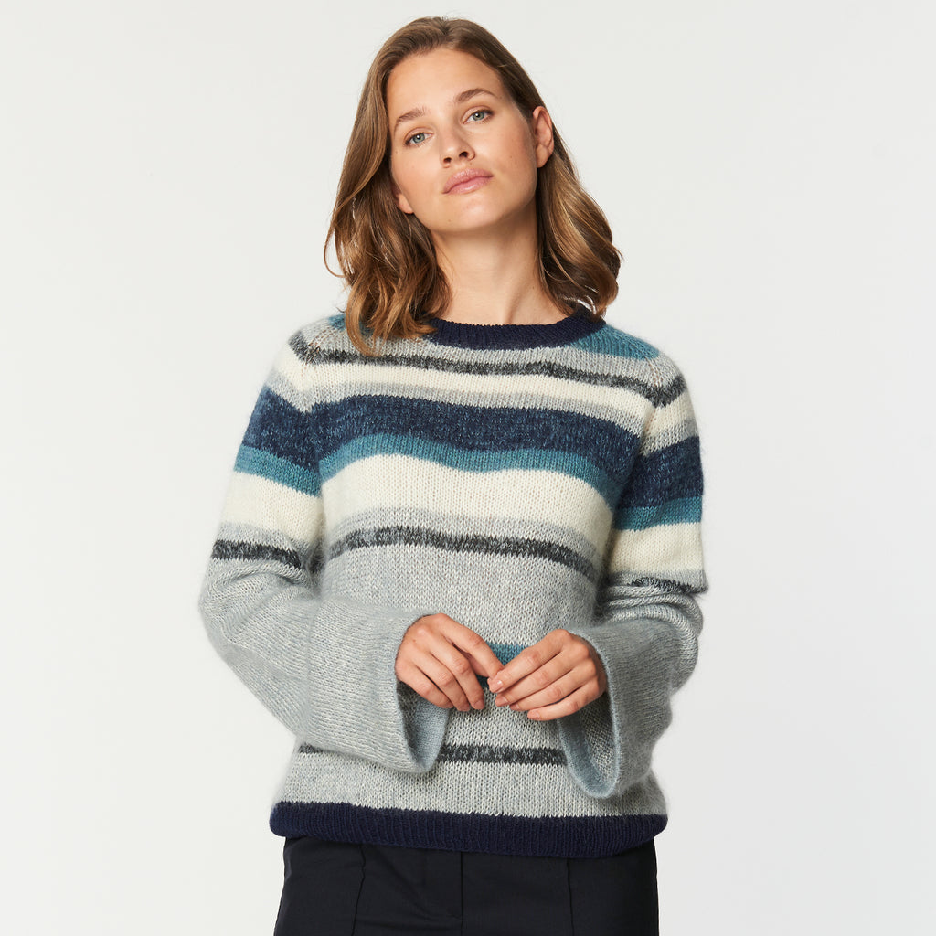 KIT: Langøya Strik Bluse