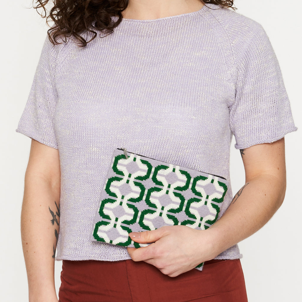 ROSALA BRODERI CLUTCH