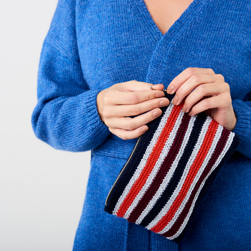 KIT: Storgraut Hækle Clutch