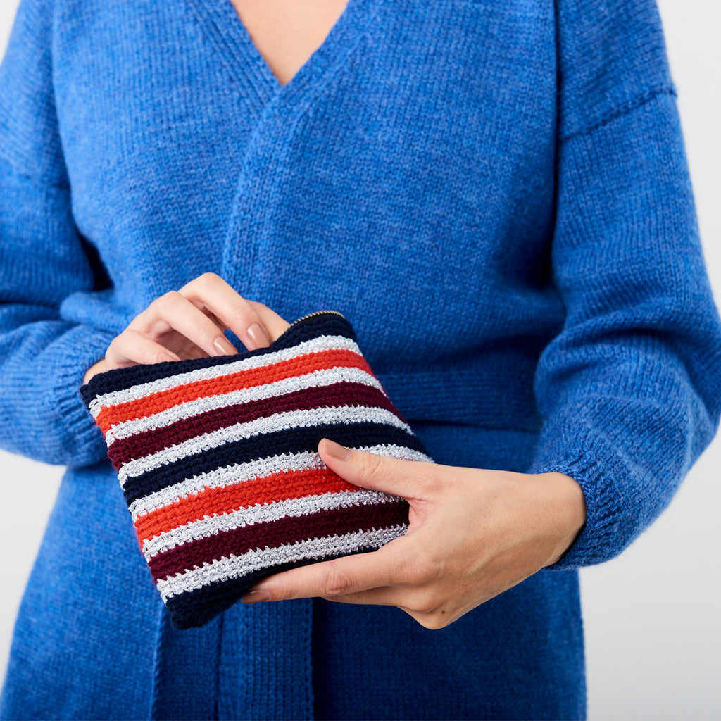 KIT: Storgraut Hækle Clutch