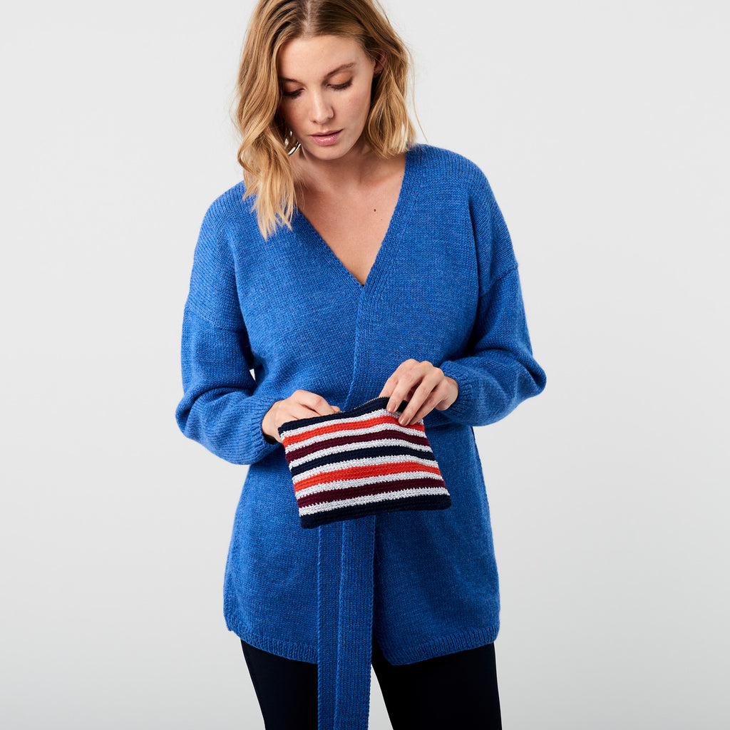 KIT: Storgraut Hækle Clutch